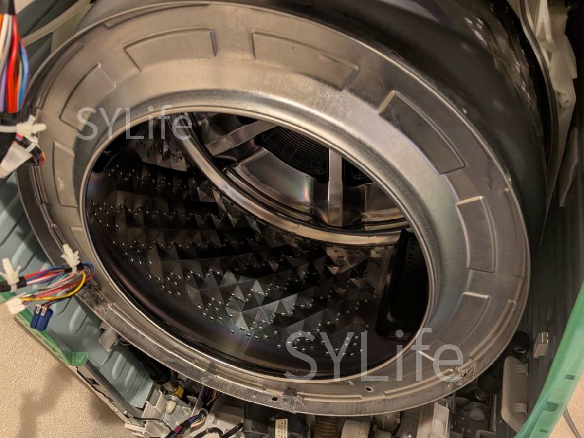 足立区NA-LX127AL洗濯槽洗浄前