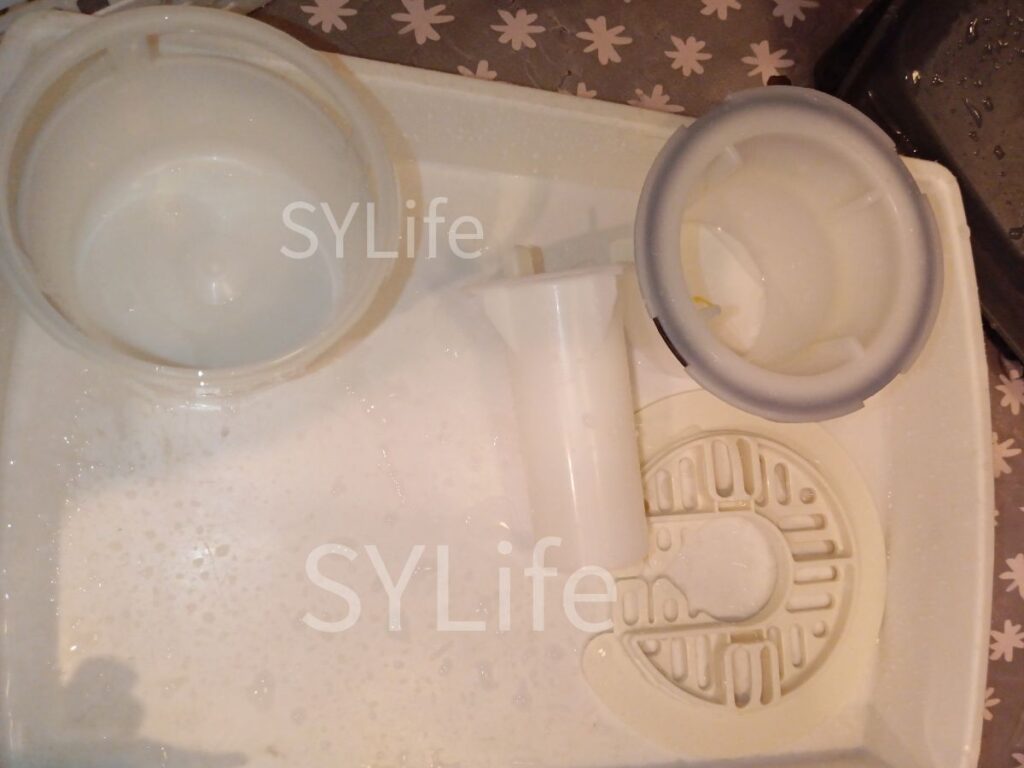 板橋区 ドラム式洗濯機クリーニング NA-VG720L 排水口清掃後