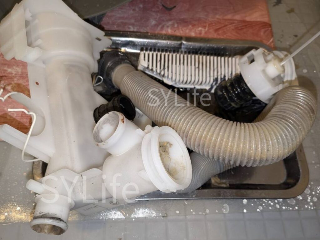 ドラム式洗濯機 排水経路 ヘドロ 臭いの原因