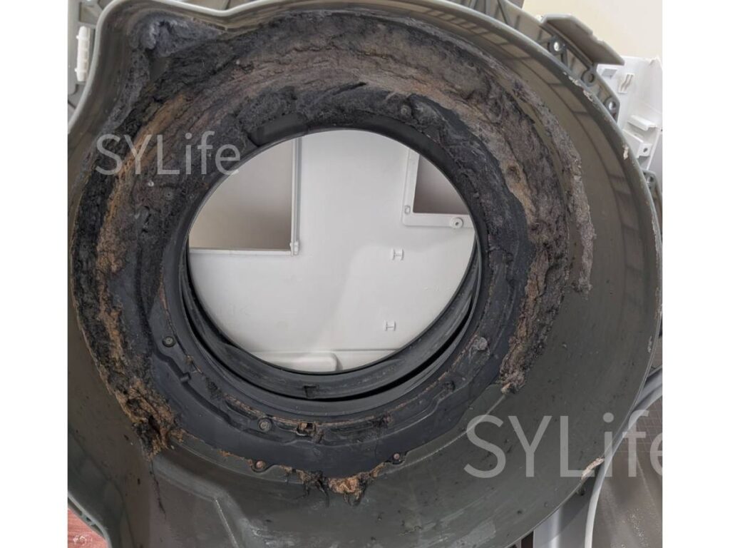 NA-VX900BR 分解クリーニング前 内部状態 渋谷区