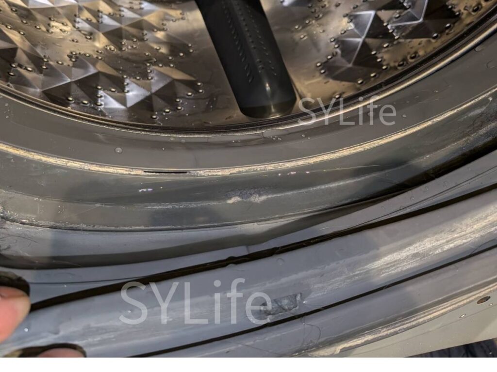 品川区 NA-VX9600L ドアパッキン 水が溜まる 乾燥不良