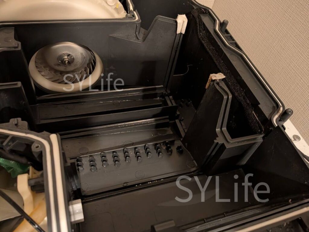 NA-VX9600L ヒートポンプ洗浄後 排水改善 品川区