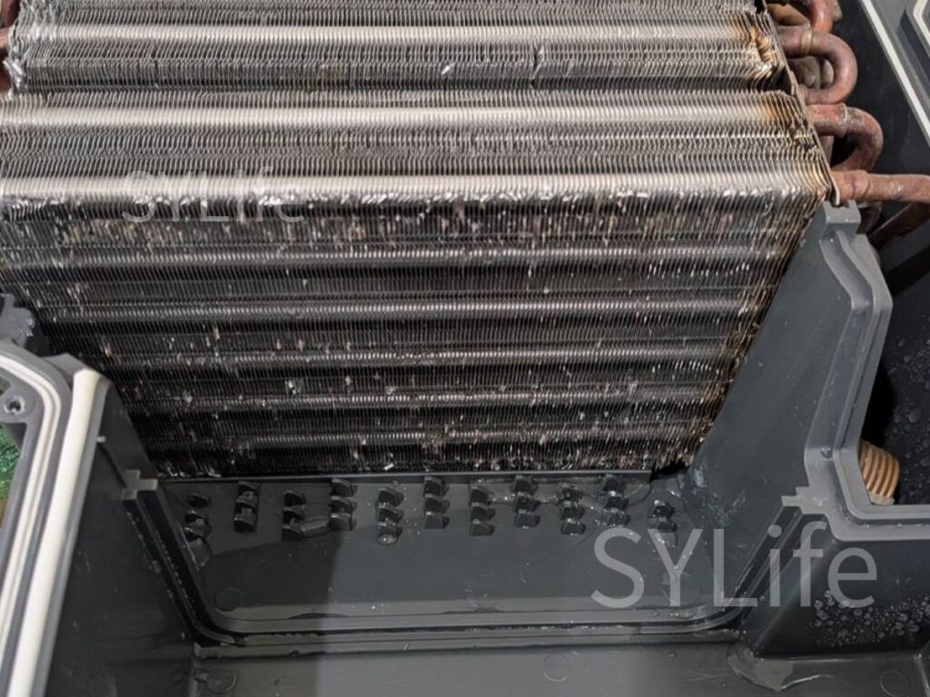 渋谷区 ドラム式洗濯機クリーニング NA-VX900BR ヒートポンプ洗浄後