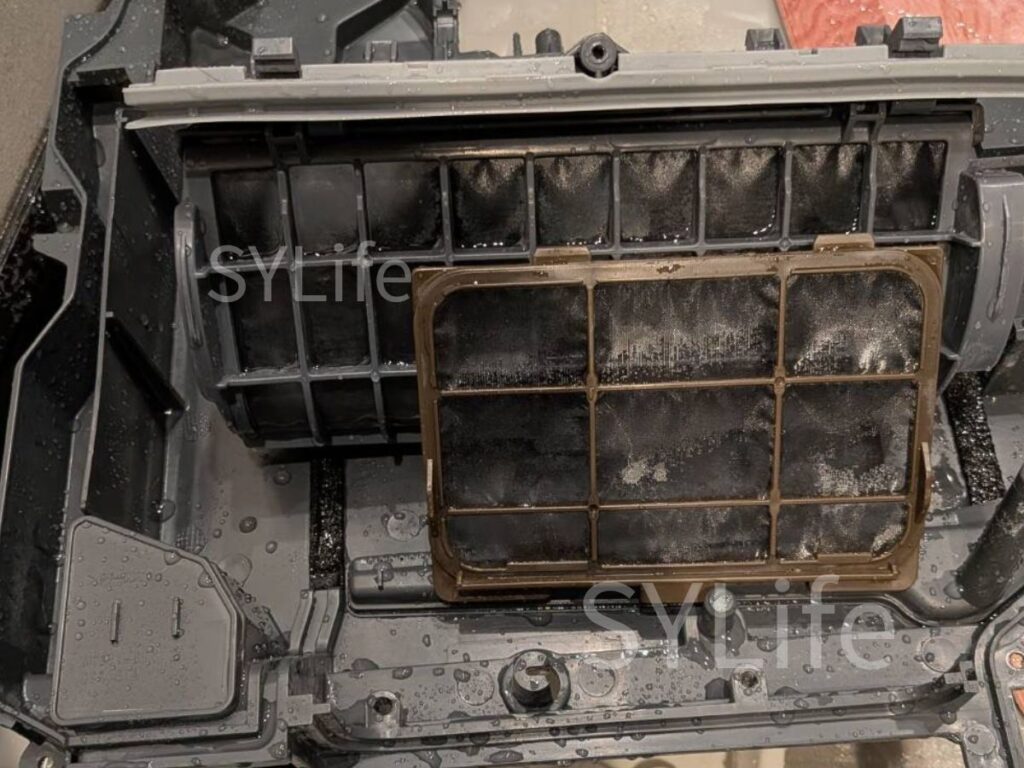 NA-VX9600L 乾燥フィルター洗浄後 目詰まり解消