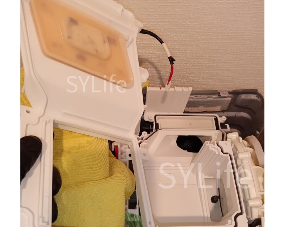 日立BD-SX110EL乾燥経路清掃後 ドラム式洗濯機クリーニング