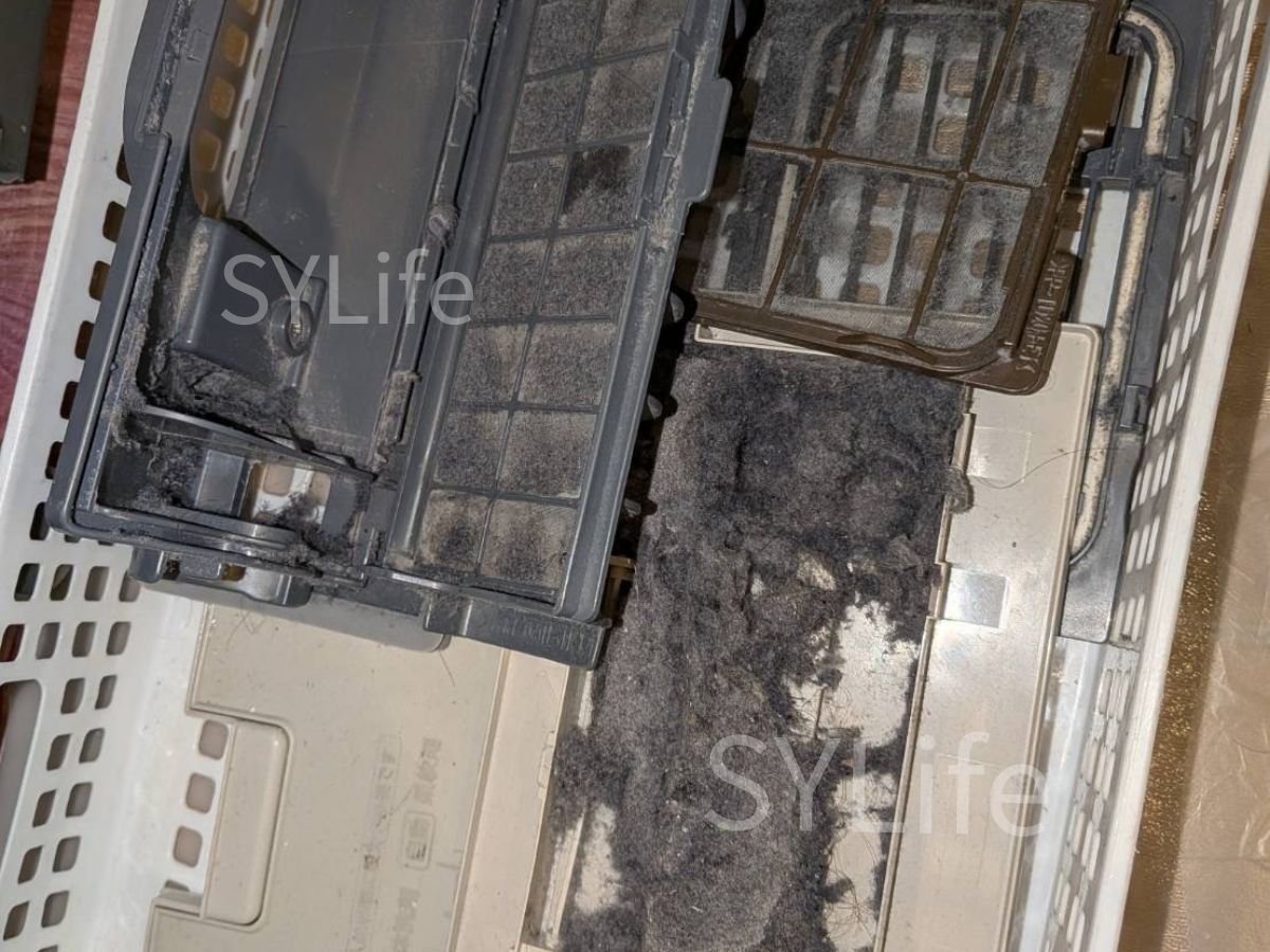 港区 パナソニック NA-VX9800L乾燥フィルターのホコリ詰まり