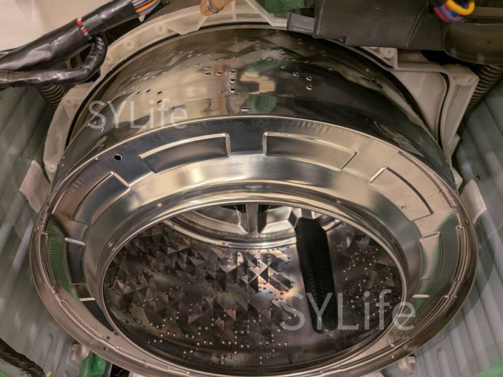 港区 パナソニック NA-VX9800L洗濯槽洗浄後