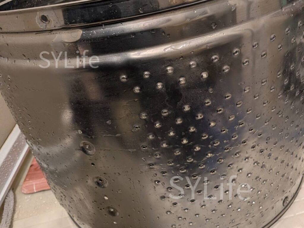 練馬区東芝ドラム式洗濯機TW-127X9BKR洗濯槽洗浄後