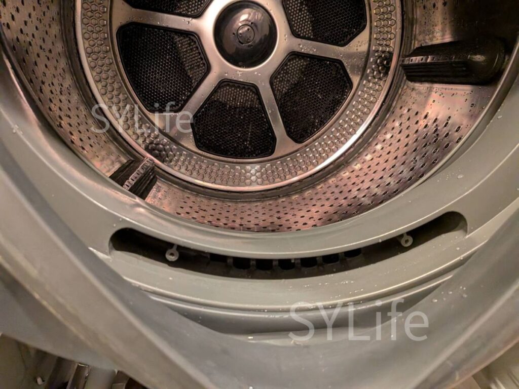 練馬区東芝TW-117V9ドアパッキン排水詰まり洗浄後