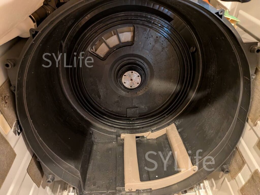 練馬区東芝TW-117V9洗濯外槽洗浄後