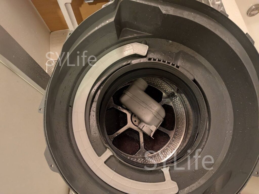 練馬区東芝TW-117V9脱水受けカバー洗浄後