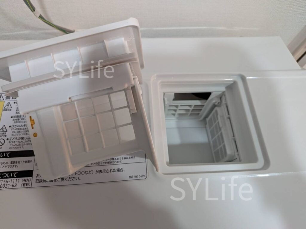 江東区日立ドラム式洗濯機BD-SG100EL乾燥フィルター洗浄後組み上げ後