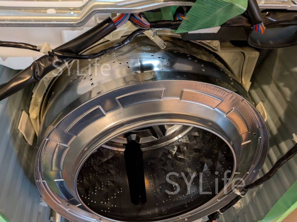 世田谷区ドラム式洗濯機パナソニックNA-VX800BR洗濯槽洗浄後