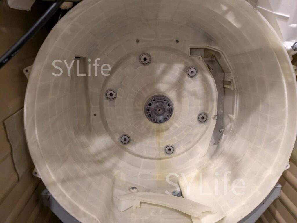 中央区八丁堀日立ドラム式洗濯機BD-STX110GL洗濯外槽洗浄後