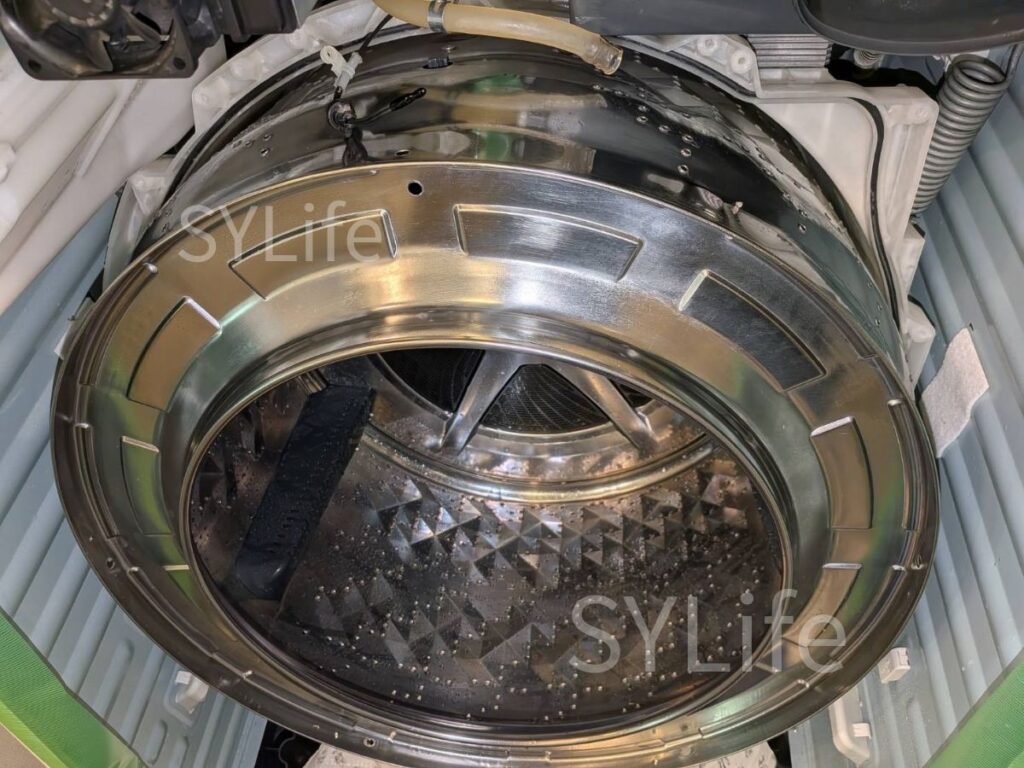江東区ドラム式洗濯機クリーニング パナソニック NA-VX3900L洗濯槽洗浄後