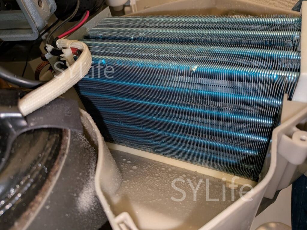 中央区ドラム式洗濯機クリーニング東芝TW-127X9BKLヒートポンプ洗浄後