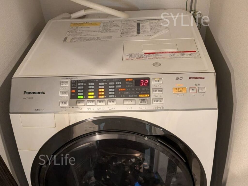 荒川区Panasonicドラム式洗濯機クリーニングNA-VX3500L